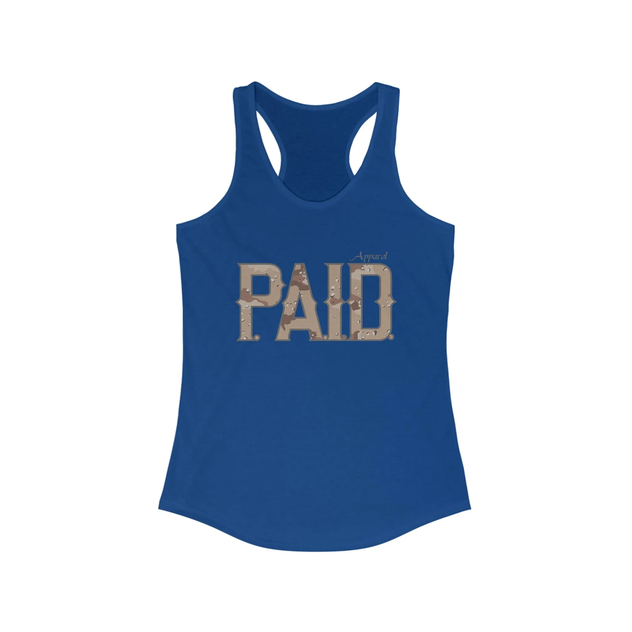 Classic Desert Camo Women's Ideal Racerback Tank