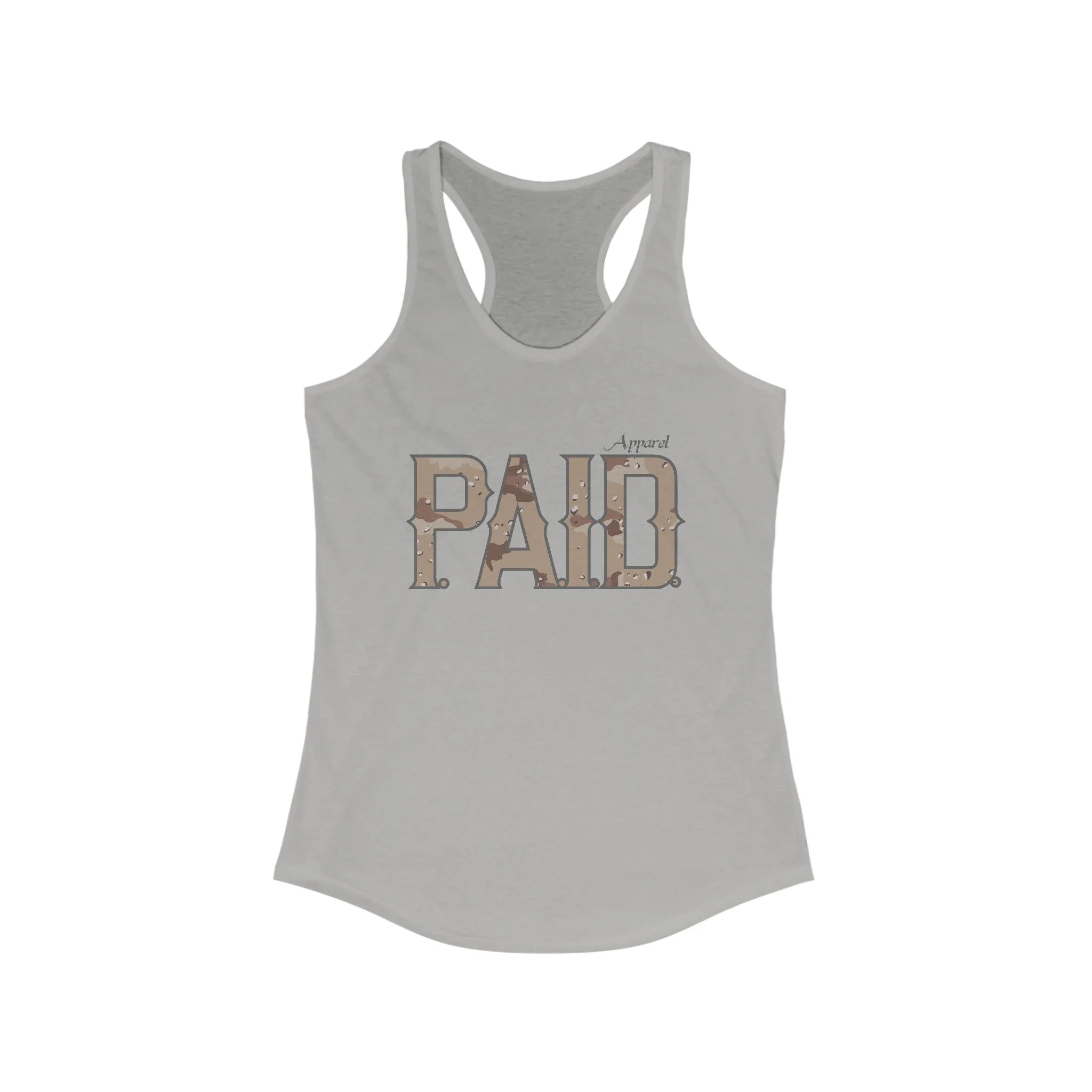 Classic Desert Camo Women's Ideal Racerback Tank