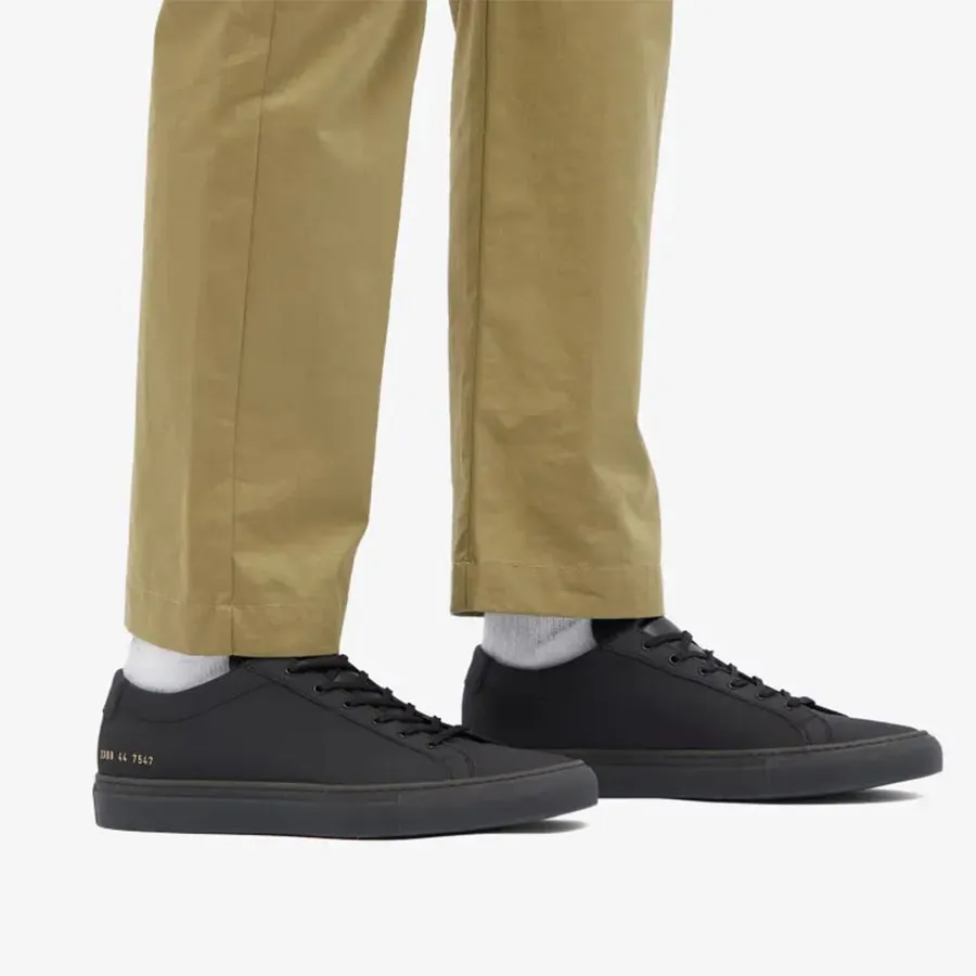 Common Projects Achilles Tech Low Sneakers, Black