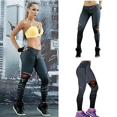 Cool Styles Superman 3D Printing Leggings