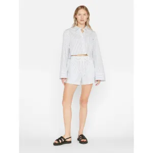 CROPPED WIDE SLEEVE SHIRT