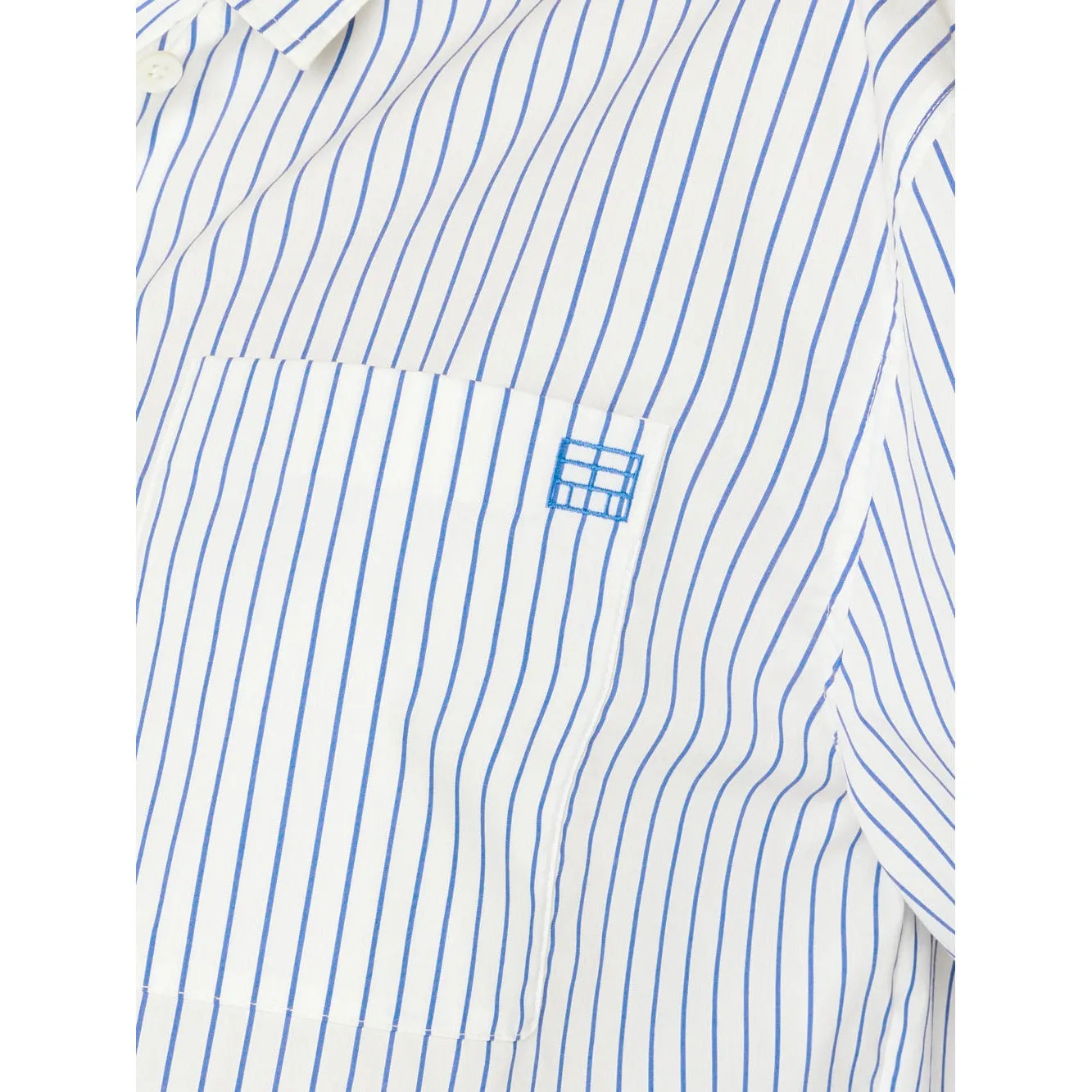 CROPPED WIDE SLEEVE SHIRT