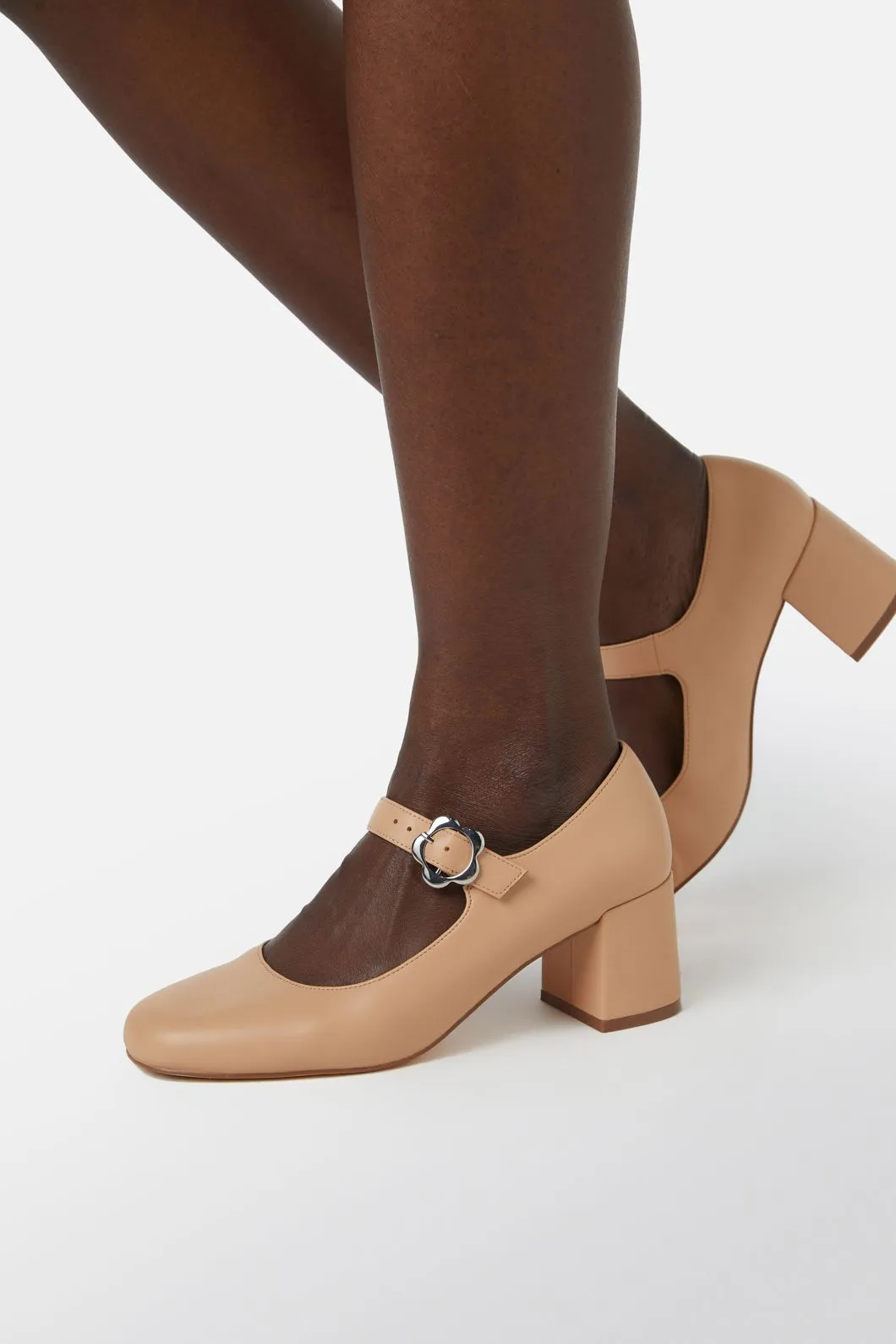 Daisy Buckle Heel