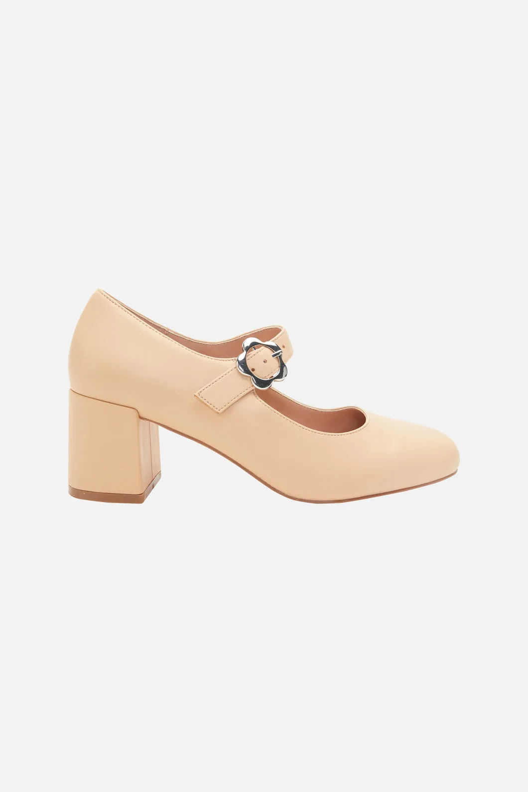 Daisy Buckle Heel