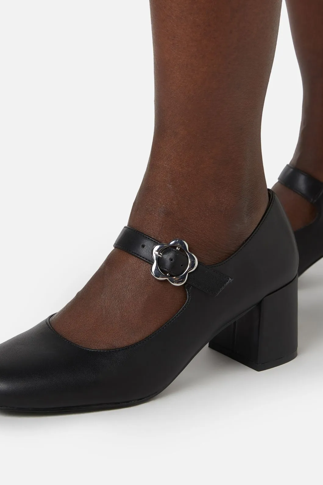Daisy Buckle Heel