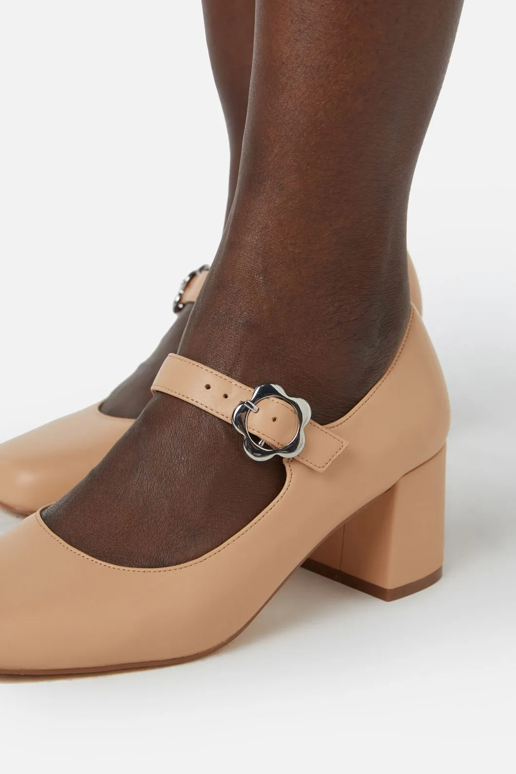 Daisy Buckle Heel