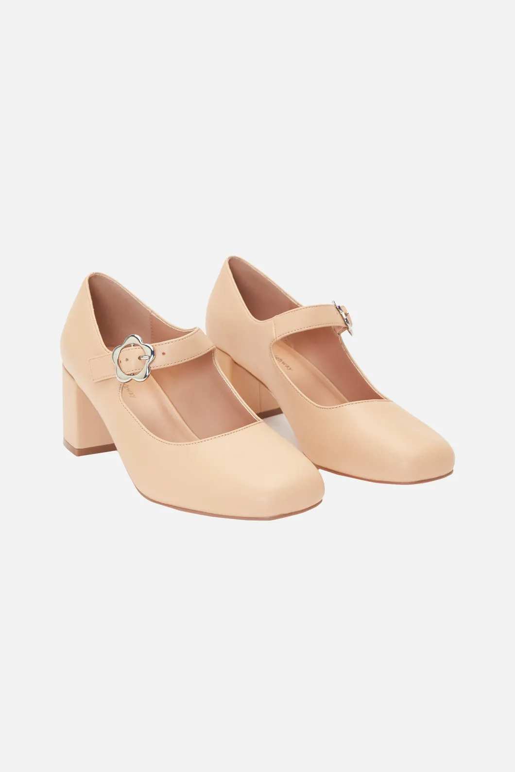 Daisy Buckle Heel