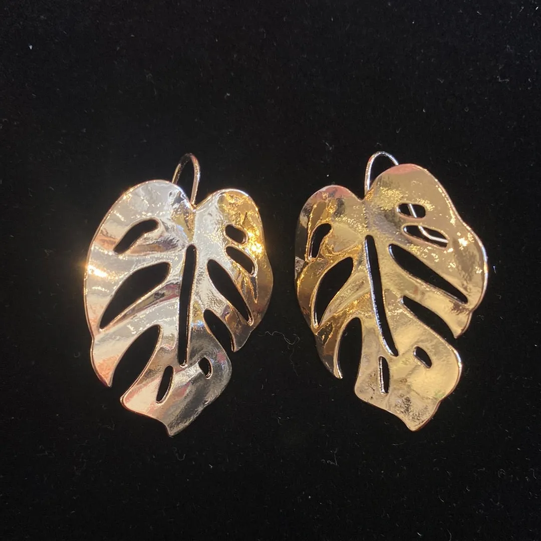 DUETS Chunky Gold Lightweight Earrings