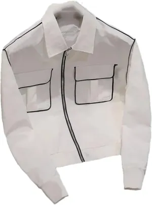 Dvbfufv Men's Autumn Casual Comfortable Turn-Down Collar Zippered Jacket Slim Solid Color Long Sleeved Jacket