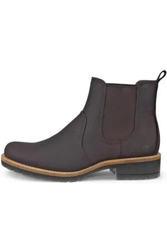 ECCO Elaina Womens Mocha Ankle Boot Style 202103-02178