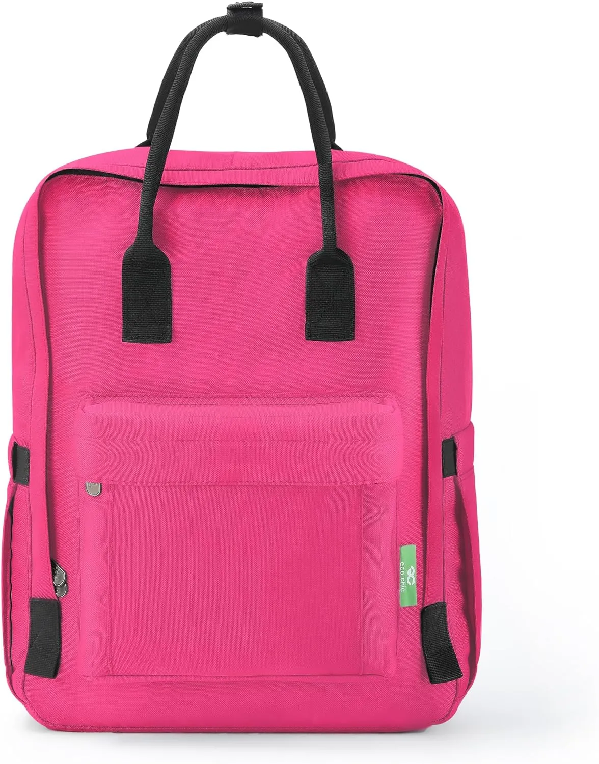 ECO CHIC Waterproof Recycled Canvas Twin-Handle Backpack  Sustainable Laptop Backpack