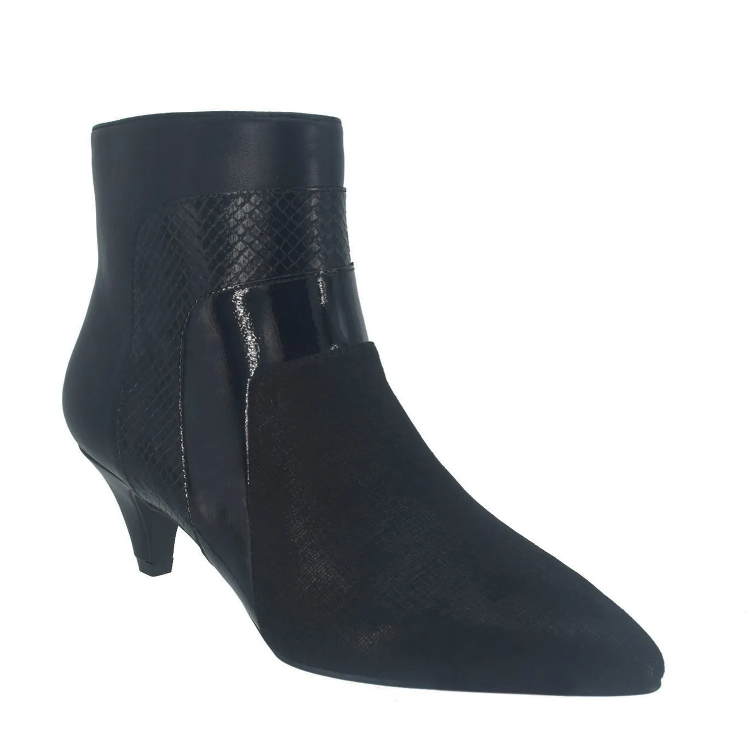 Eila Multi Texture Bootie with Memory Foam