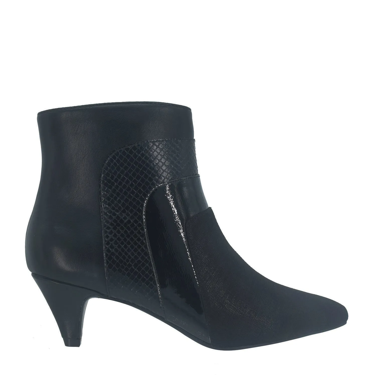 Eila Multi Texture Bootie with Memory Foam