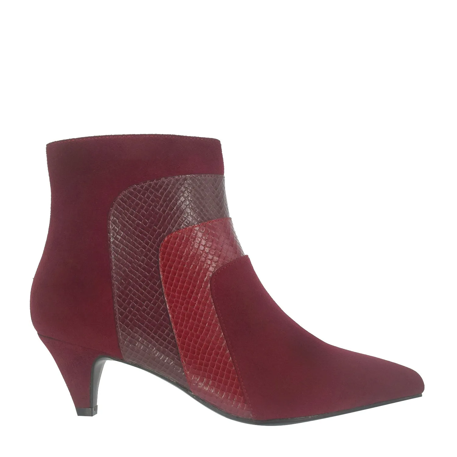 Eila Multi Texture Bootie with Memory Foam