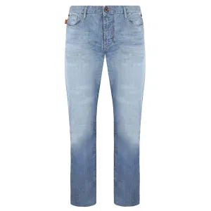 Emporio Armani Slim Fit Mens Distressed Jeans
