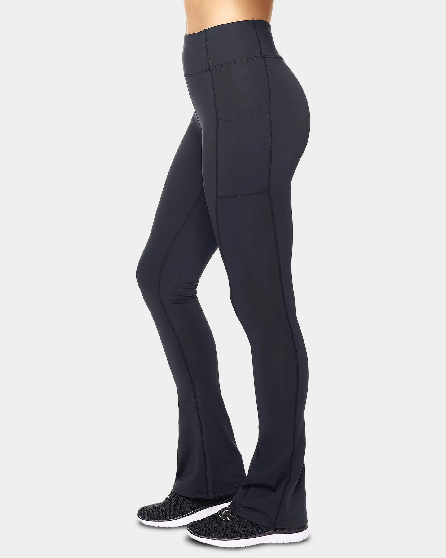 Expert Brand Women's Airstretch High-Waist Flare Leggings
