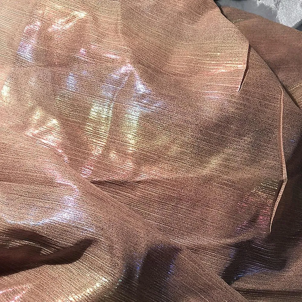 Fabric Summer Rainbow Chiffon Fabric Gradient Ombre Costume Scarf Curtain