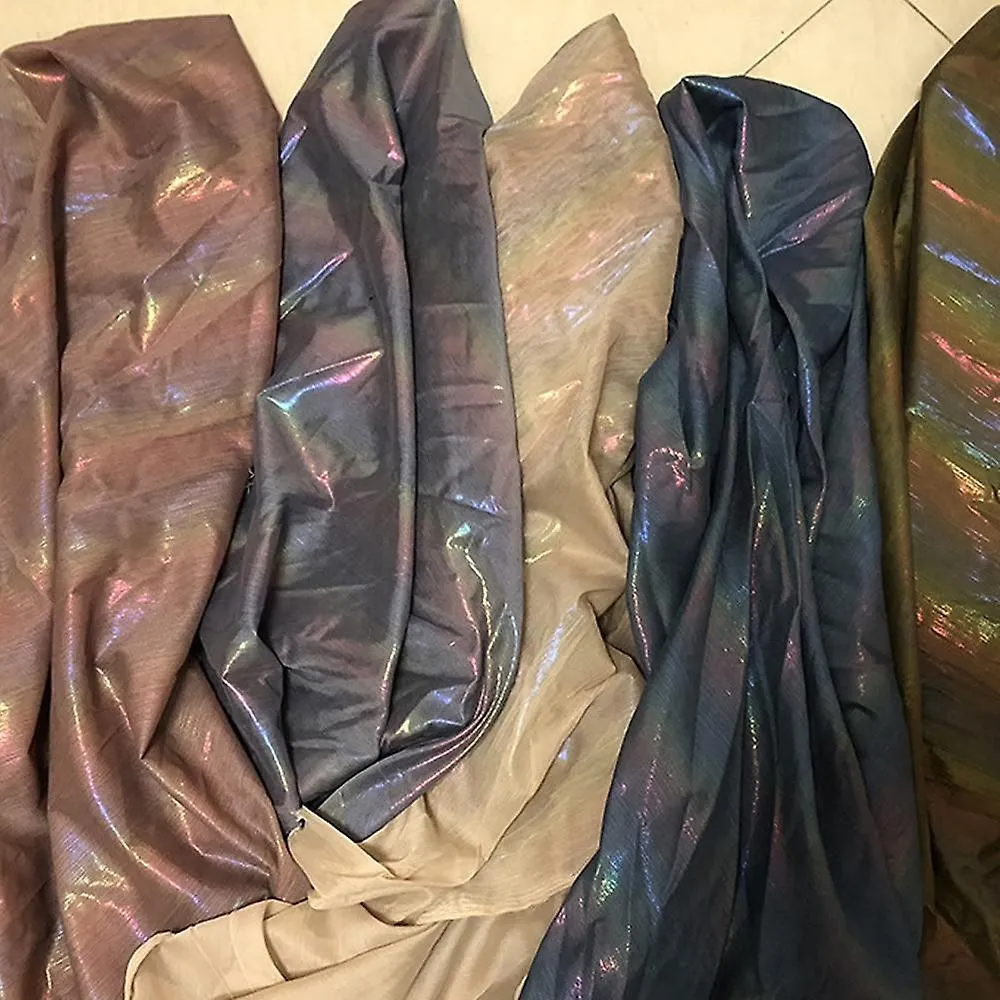 Fabric Summer Rainbow Chiffon Fabric Gradient Ombre Costume Scarf Curtain
