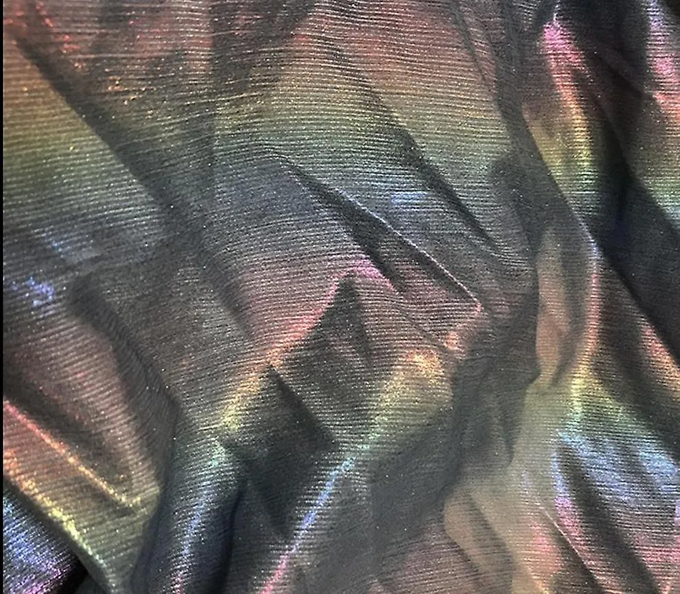 Fabric Summer Rainbow Chiffon Fabric Gradient Ombre Costume Scarf Curtain