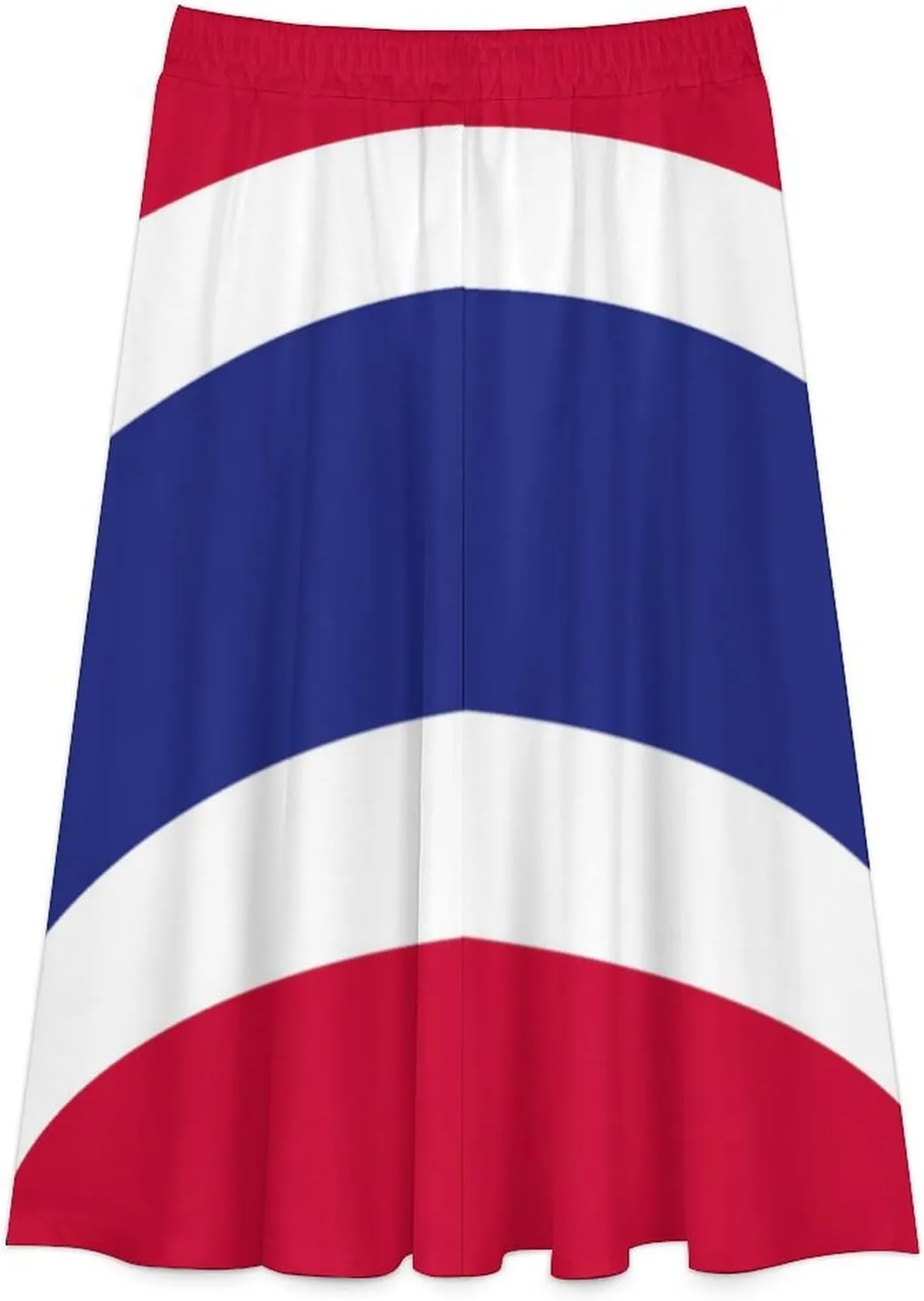 Fattyeery Skirts for Womens Tonga Flag Summer Comfy Dress Casual High Waist Holiday Long Skirts