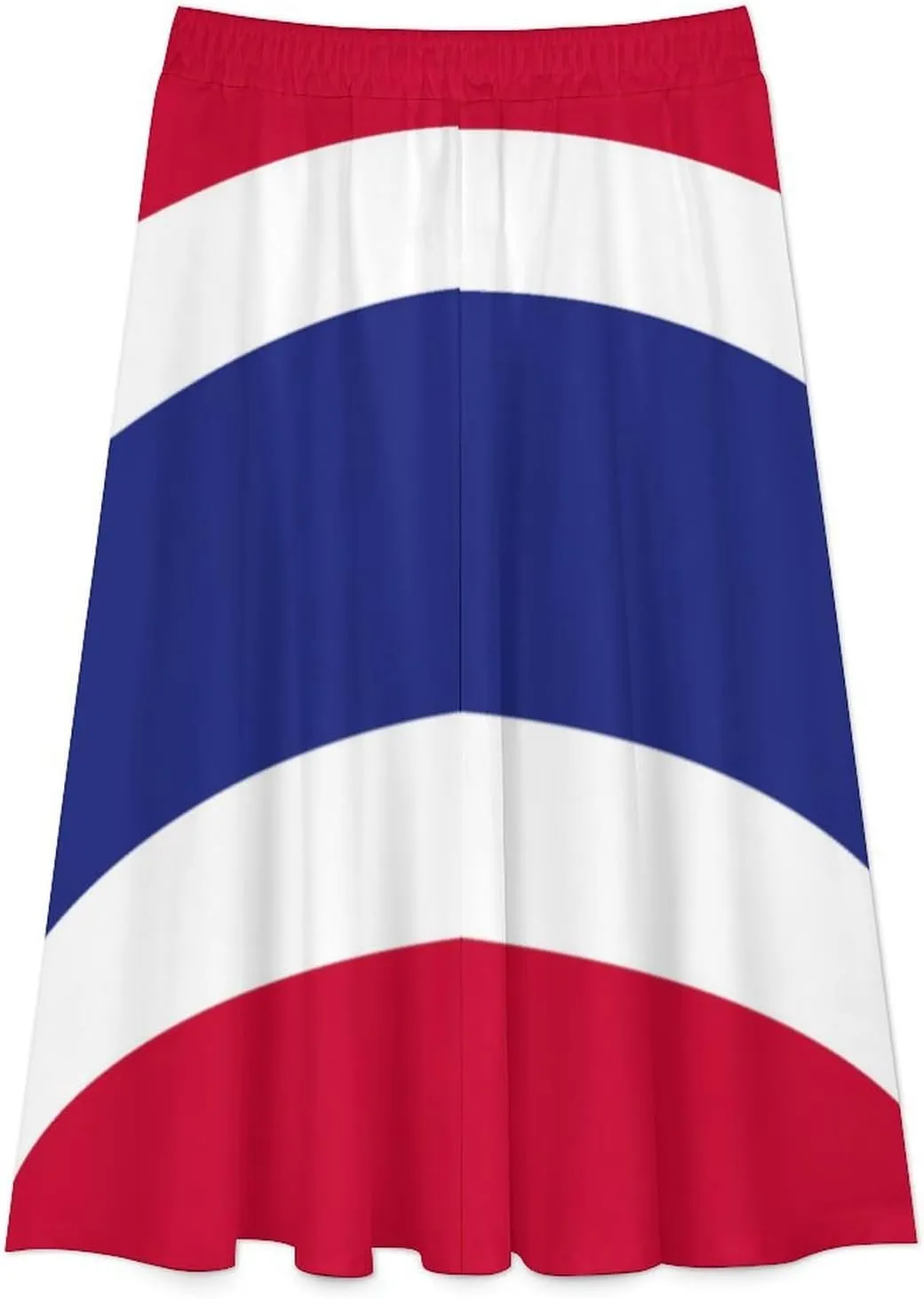 Fattyeery Skirts for Womens Tonga Flag Summer Comfy Dress Casual High Waist Holiday Long Skirts