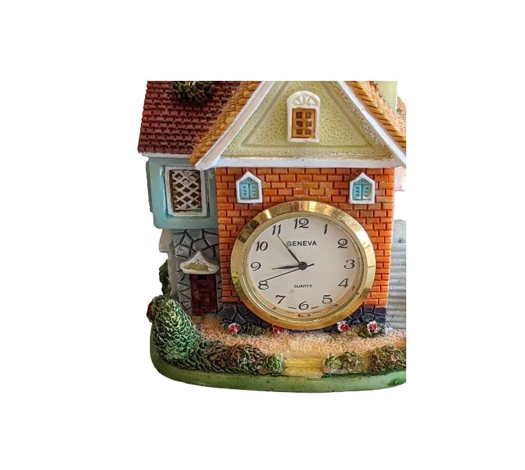 Geneva House Clock, 4"