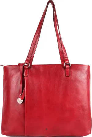 Genuine Italian Leather Women's Tote Handbags, Satchel Purse Ladies Shoulder Bags with Top Handle