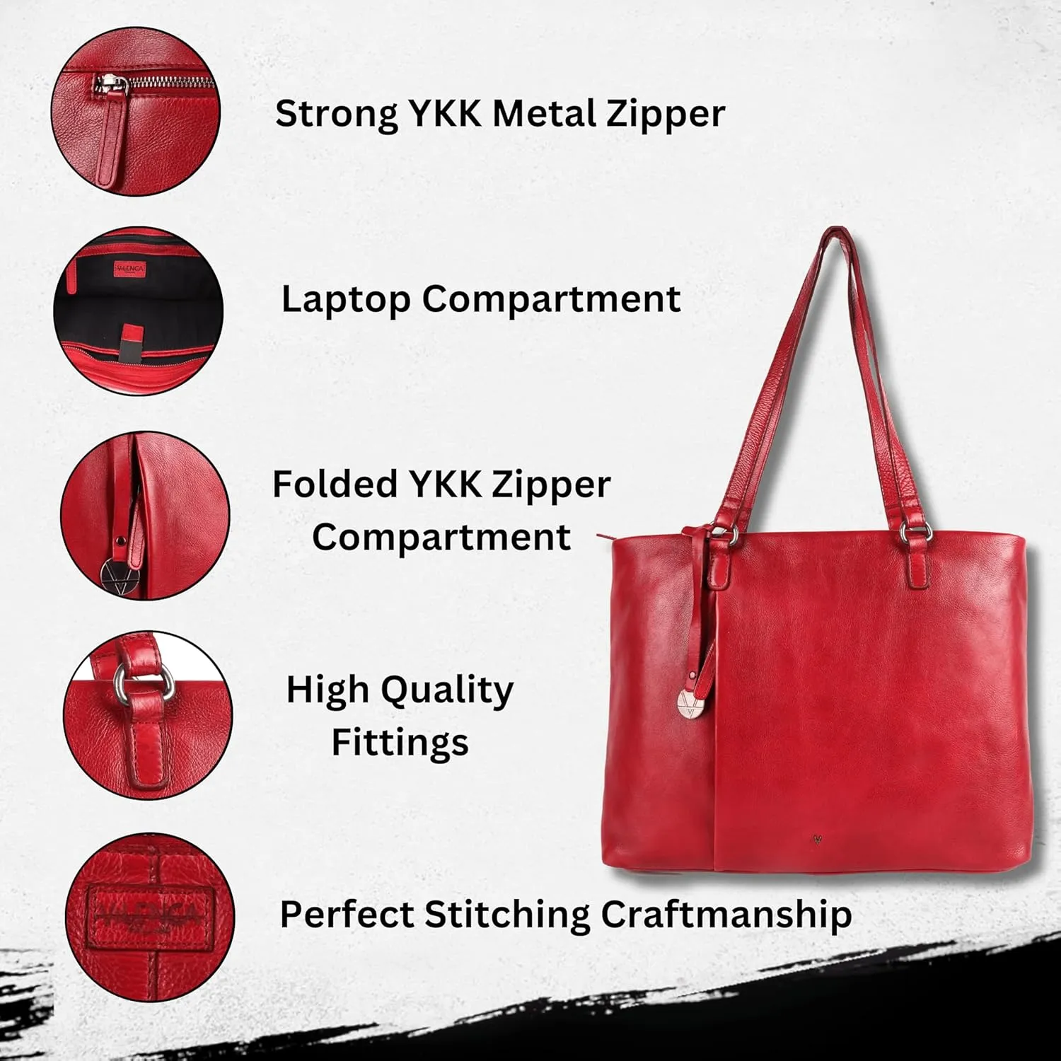 Genuine Italian Leather Women's Tote Handbags, Satchel Purse Ladies Shoulder Bags with Top Handle