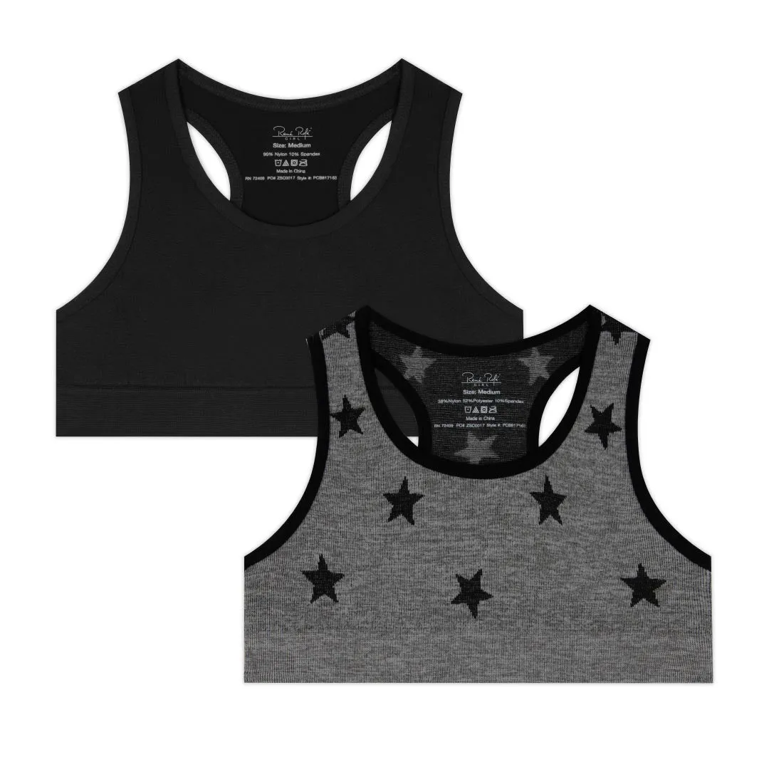 Girls 2-Pack Seamless Racerback Bralette