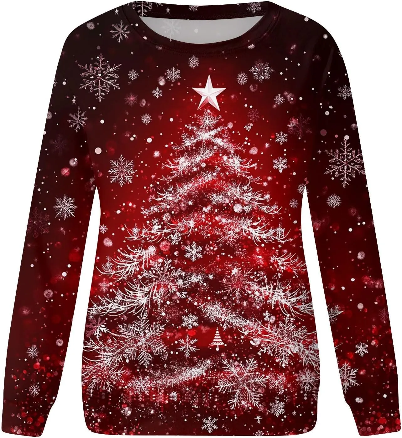 GOFULY Sweatshirt For Women Crewneck Fall Pullovers Lightweight Floral Print Sweatshirts Oversized Long Sleeve Shirts Outfits