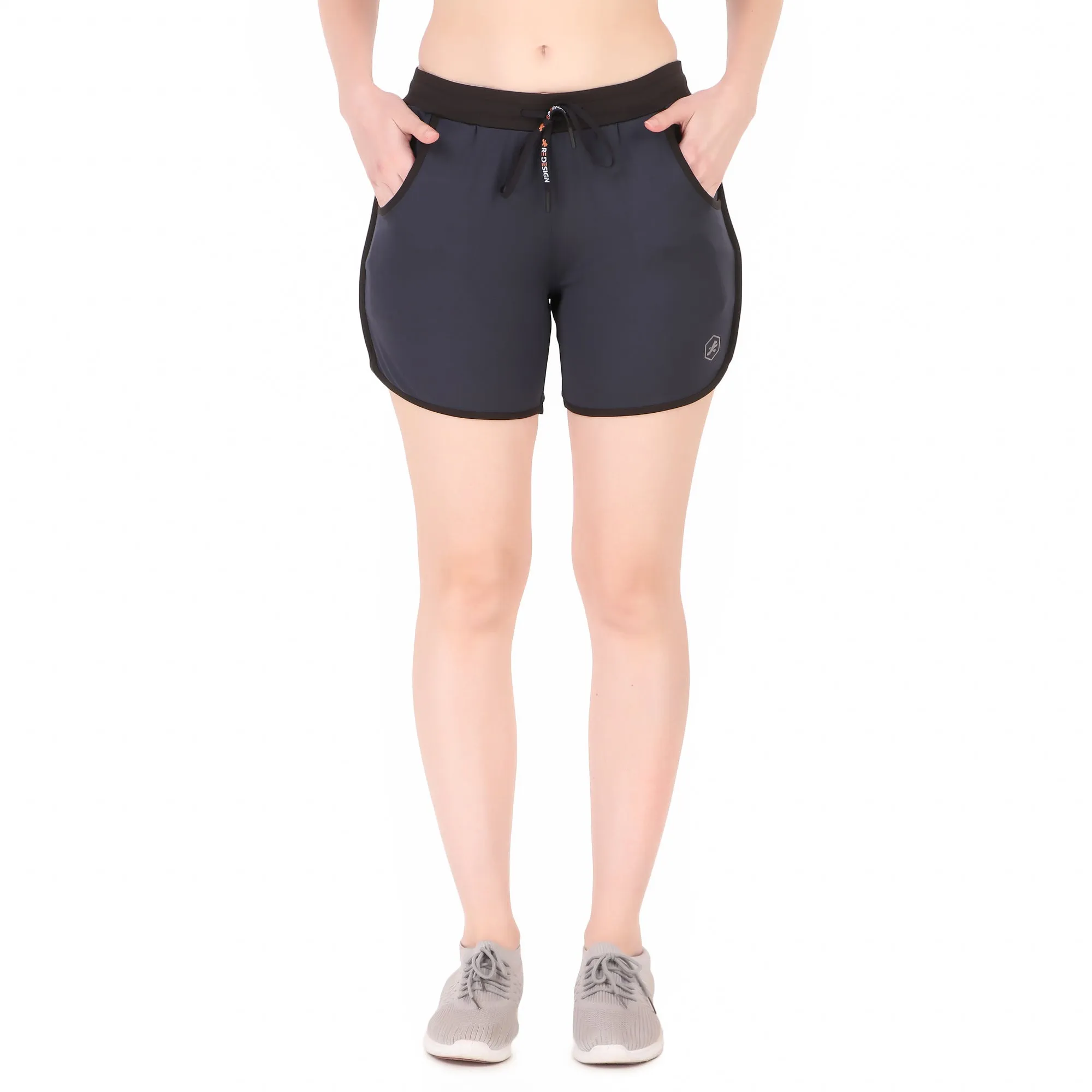 Gym & Running Shorts For Women (Navy)