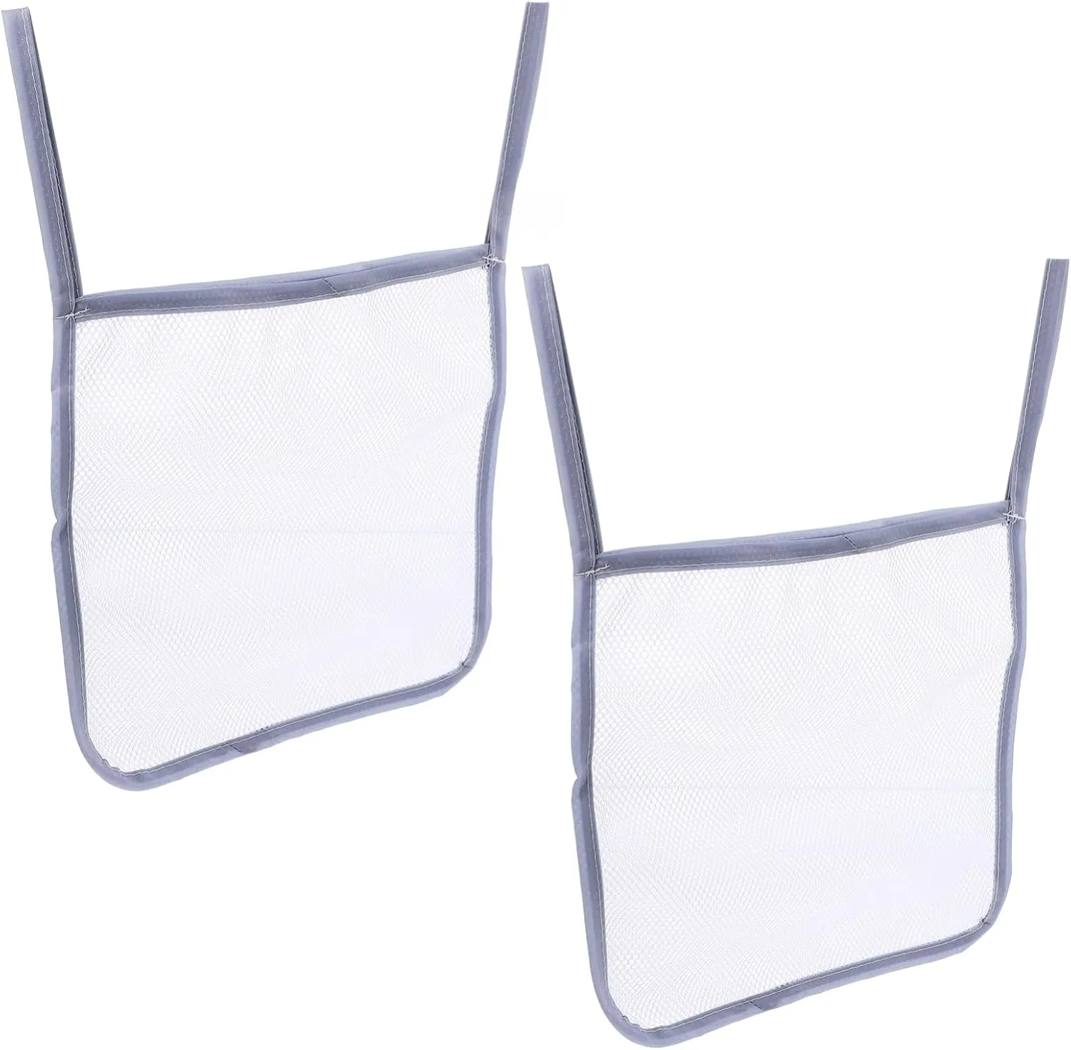 HANABASS 2pcs Stroller Hanging Storage Bag Durable Mesh Organizer for Diapers Essentials Elegant Design for Convenient Stroller Travel Pushchair Accessory