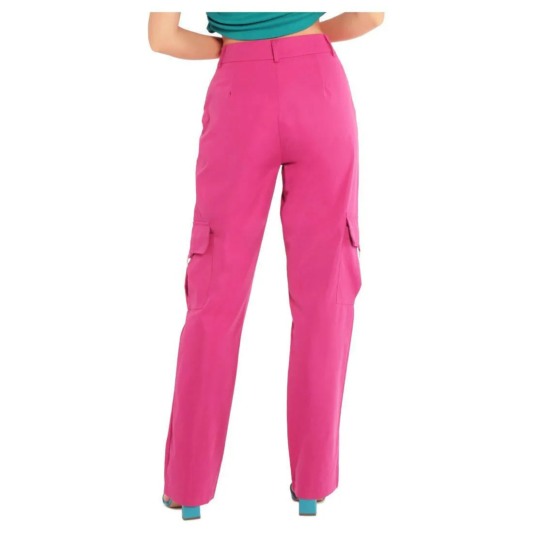 High Waist Cargo Pants