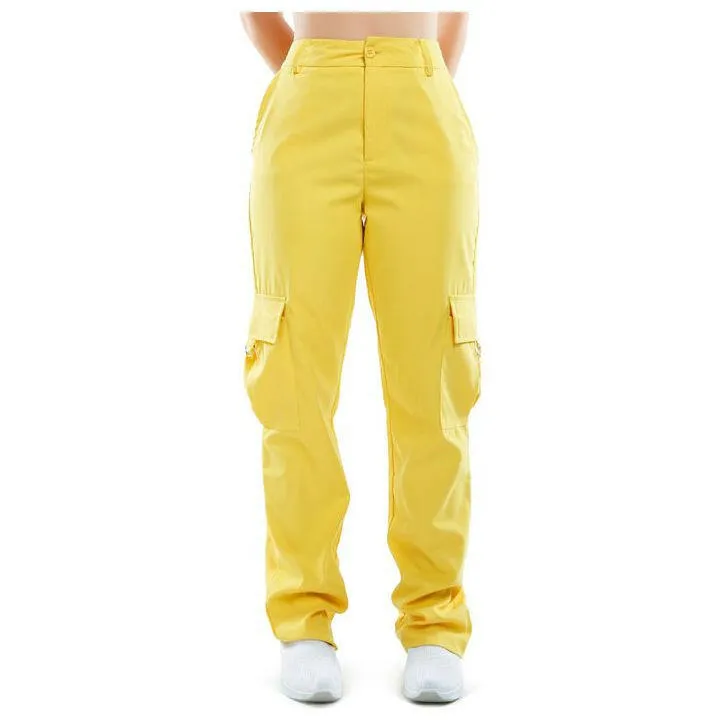 High Waist Cargo Pants