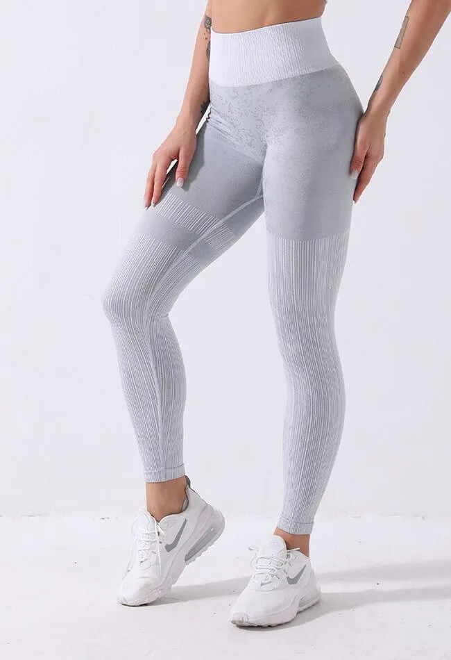 High Waist Printed Seamless Legging - Hera