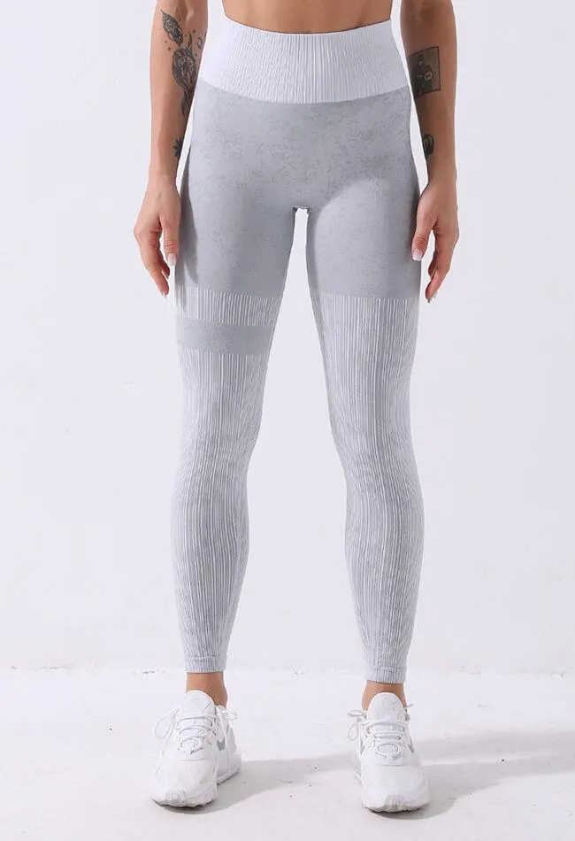 High Waist Printed Seamless Legging - Hera