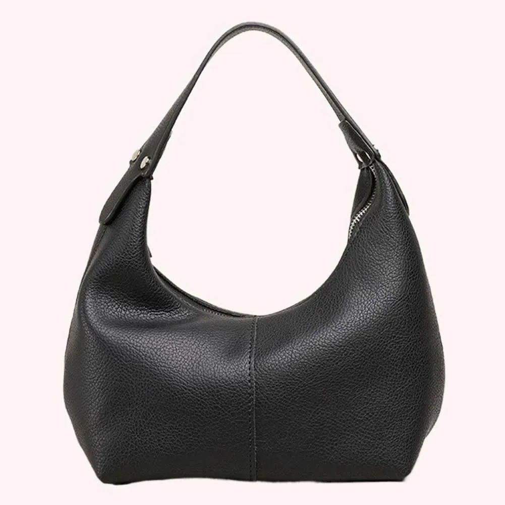 Hobo Handbags for Women Retro Vegan PU Leather Clutch Purse Tote Shoulder Bags Crescent Bag Cute Crossbody Bags
