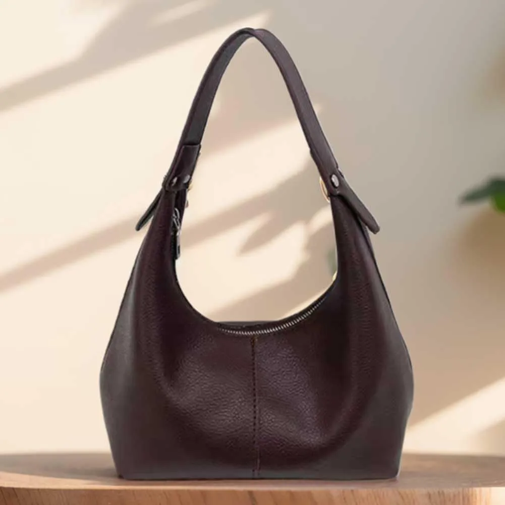 Hobo Handbags for Women Retro Vegan PU Leather Clutch Purse Tote Shoulder Bags Crescent Bag Cute Crossbody Bags