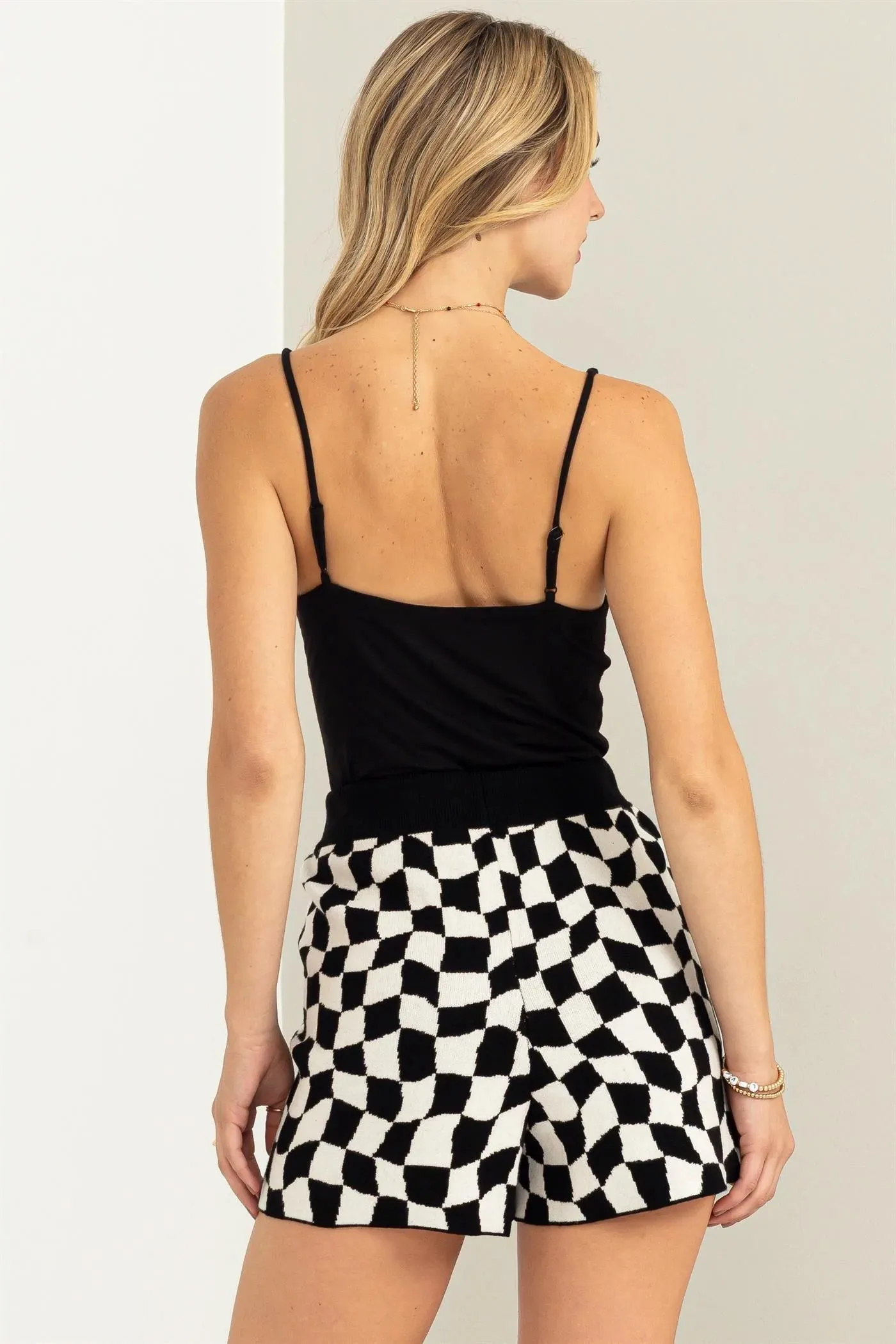 Hyfve Double Zero Balance Out Scoop Neck Cami Top In Black