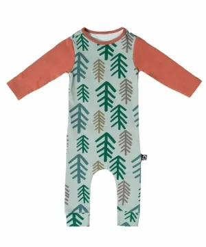 Infant Rag Romper - Simple Trees