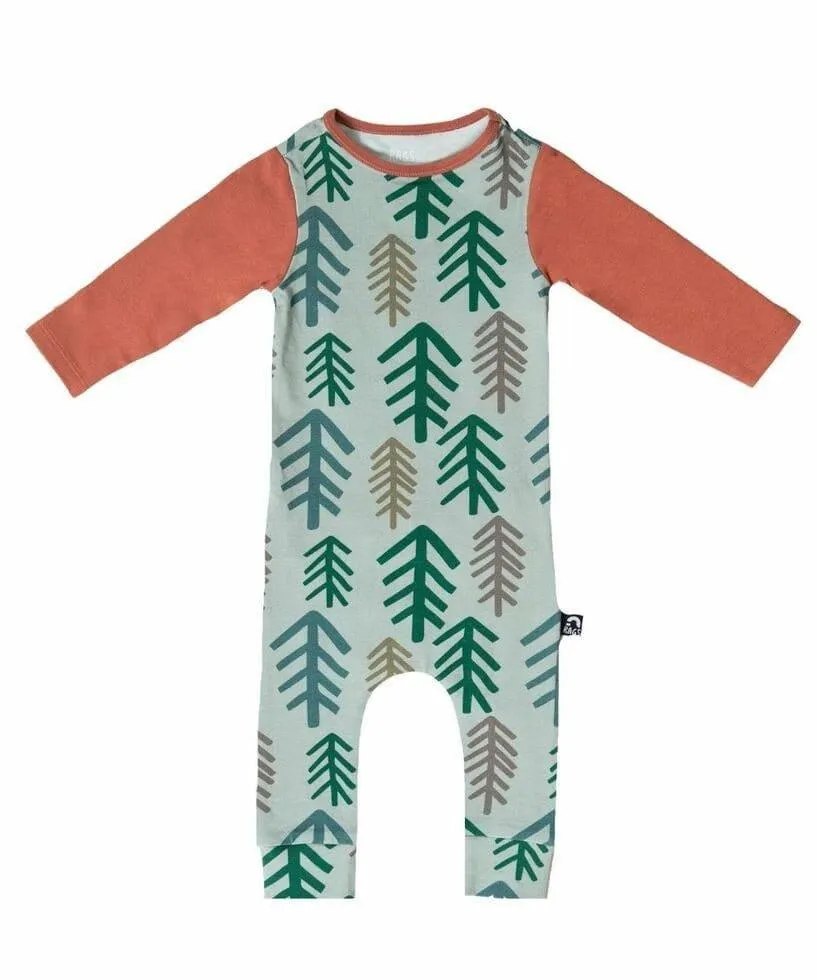 Infant Rag Romper - Simple Trees