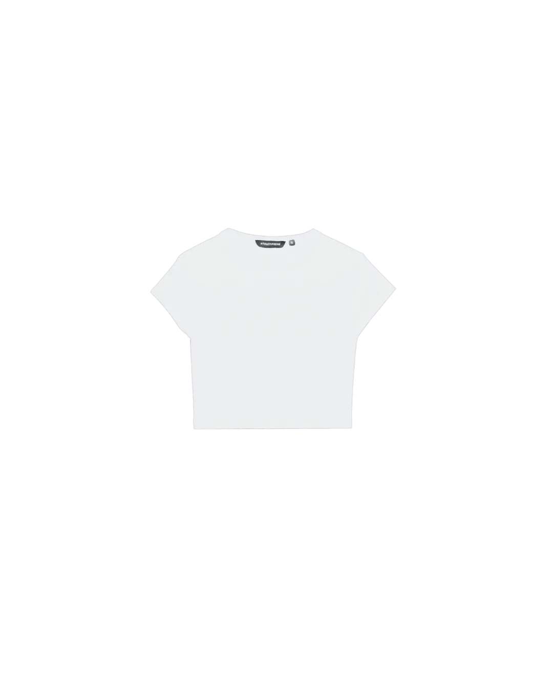[INFINITECH] Training Crop Tee - White