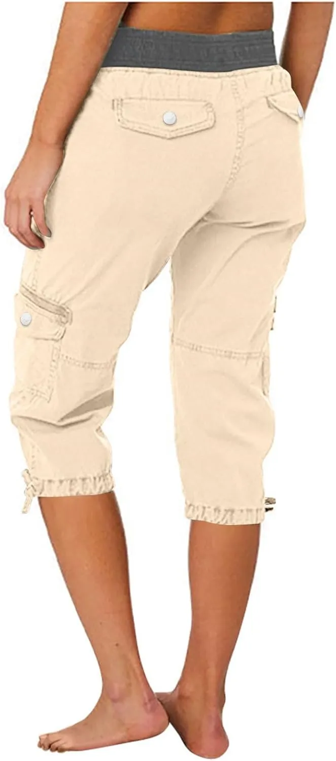 Jean Stretch Pants Abaya for Women Muslim Hoodie Prayer Abaya for Lady Baggy High Waisted Joggers Pants with 4