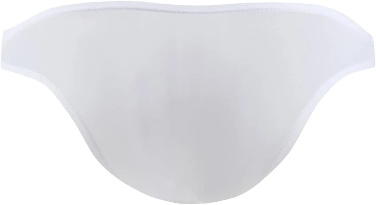 JEsilunmaMY Mens Low Rise Panties Ice Silk Bulge Pouch Bikini Briefs Underwear Soft Comfortable Breathable Swim Underpants