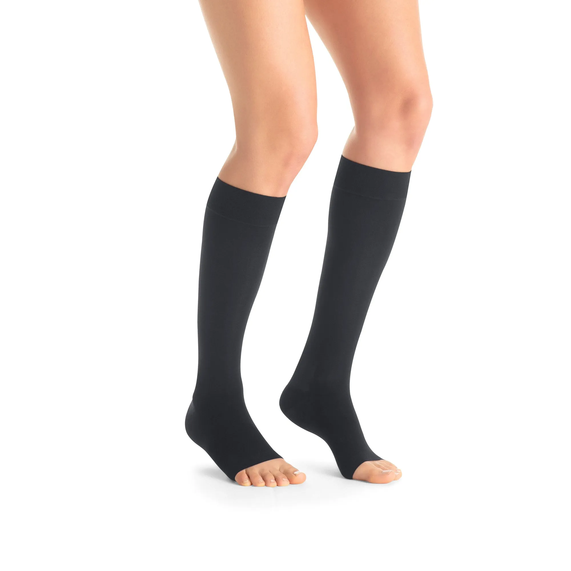 Jobst Opaque Open Toe Maternity Knee Highs 15-20 mmHg
