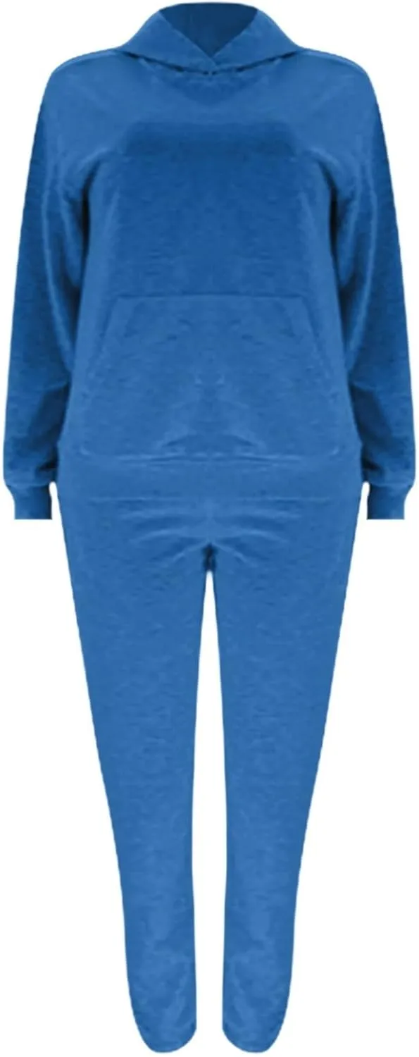 Jogger Sets for Women 2 Piece Lounge Sets Matching Sweat Outfits Oversized Hoodie Sweatsuits Comfy Joggers Tracksuit