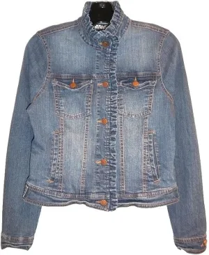 JOUJOU Women's Lightweight Denim Jacket, Comfortable & Designer Coat