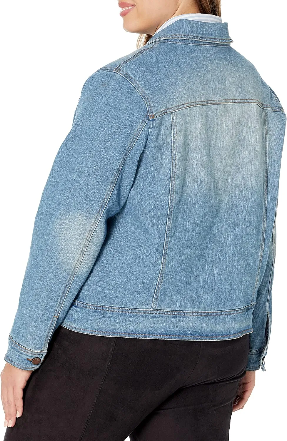 JOUJOU Women's Lightweight Denim Jacket, Comfortable & Designer Coat