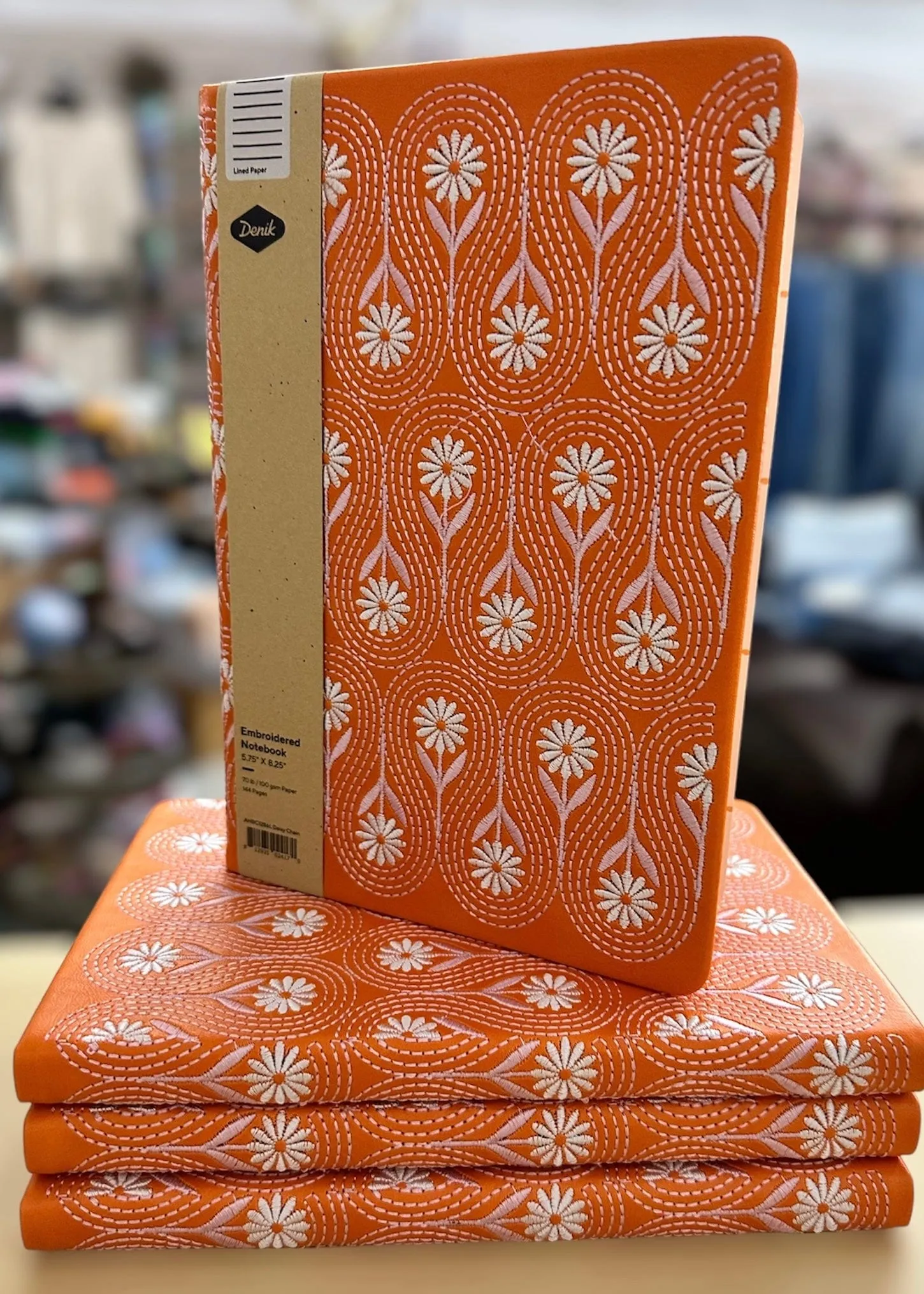 Journal Hardback Embroidered Cover
