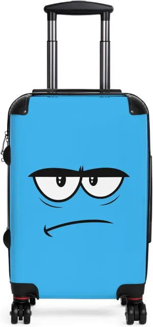 June in Color This Is My Happy Face  Stylish Hard-Shell Suitcase with 360 Spinner Wheels & Secure Lock for Effortless Travel